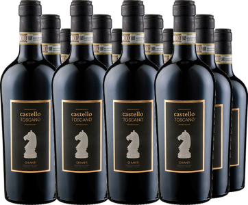 12er Vorteilspaket Chianti 'Castello Toscano' DOCG