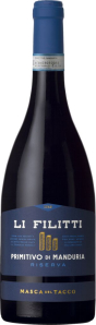 Masca del Tacco Li Filitti Primitivo di Manduria DOP Riserva