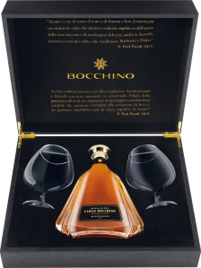 Bocchino Geschenkset Riserva Carlo Bocchino + 2 Gläser