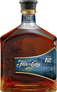 Rum Centenario 12 Years  Flor de Caña 