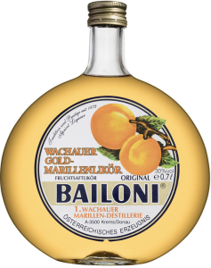 Wachauer Gold-Marillenlikör 30% 0,7 L  Bailoni Wachau