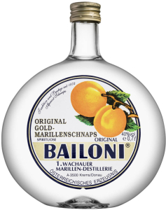 Original Gold-Marillenschnaps 40% 0,7 L  Bailoni Wachau