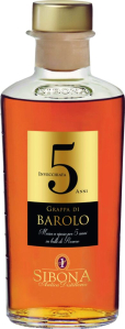 Distillerria Sibona Sibona Grappa di Barolo Invecchiata 5 Anni 44% vol in GP