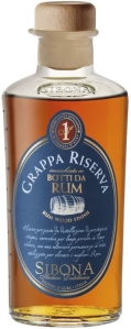 Sibona Grappa Riserva Botti da Rum 40% vol. in GP Distillerria Sibona 