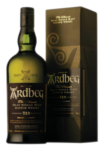 Ardbeg 10 Years old - 46%vol. Islay Single Malt Scotch Whisky Ardbeg Distillery   Distillerie Ardbeg Sachsen