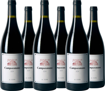 6er Vorteilspaket Emilia Barbera IGT Camporomano