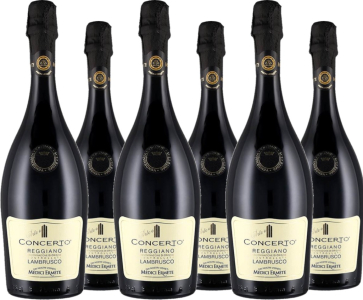 Medici Ermete 6er Vorteilspaket Lambrusco Reggiano DOC Concerto