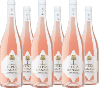 Fina Vini 6er Vorteilspaket Hanami Rose Terre Siciliane IGP