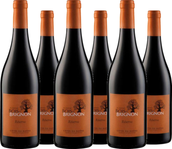 6er Vorteilspaket Bois de Brignon Réserve Côtes du Rhône AOP