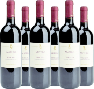 6er Vorteilspaket Matero Rosso di Toscana IGT