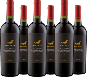 Indomito 6er Vorteilspaket Aglianico del Beneventano Indomito IGT