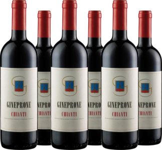 6er Vorteilspaket Gineprone Chianti DOCG