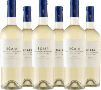 6er Vorteilspaket Scaia Bianca Garganega Chardonnay Trevenezie IGT