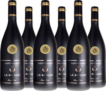 6er Vorteilspaket Gavi dei Gavi ® "Etichetta Nera" Gavi DOCG