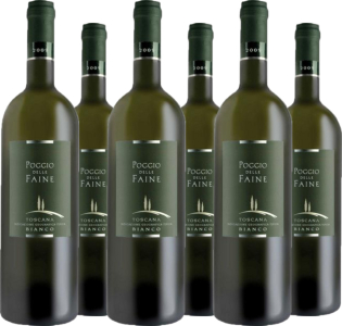 6er Vorteilspaket Poggio delle Faine Bianco IGT
