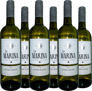 6er Vorteilspaket La Marina - Cuvèe Oceane VDP Côtes de Gascogne