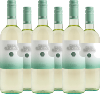 6er Vorteilspaket Santa Cristina Bianco  Umbria IGT