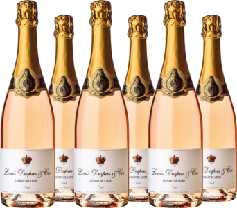 Louis Despas 6er Vorteilspaket Crémant de Loire Rosé