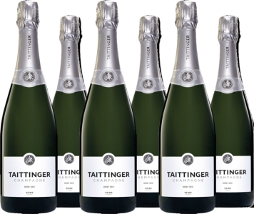 6er Vorteilspaket Champagne Taittinger Demi Sec
