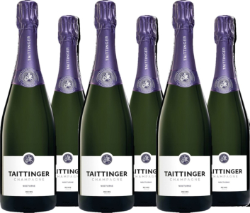 6er Vorteilspaket Champagne Taittinger Nocturne Sec