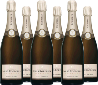 Champagne Louis Roederer 6er Vorteilspaket Brut Premier Champagne Louis Roederer