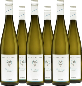 6er Vorteilspaket Riesling trocken Sauvage QbA Rheingau