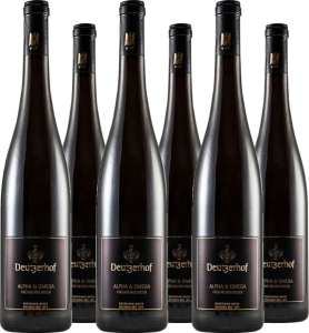 6er Vorteilspaket Alpha & Omega Frühburgunder VDP. Gutswein