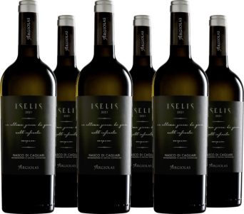 6er Vorteilspaket Iselis Bianco Nasco di Cagliari secco DOC Sardinien