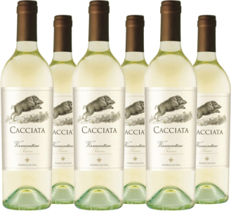 6er Vorteilspaket Vermentino di Toscana IGT Cacciata