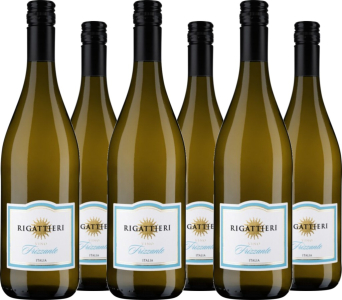 6er Vorteilspaket Vino Bianco Frizzante Rigattieri