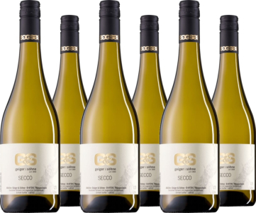 Geiger & Söhne 6er Vorteilspaket Geiger & Söhne Secco Deutscher Perlwein