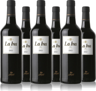 Bodegas Lustau 6er Vorteilspaket Sherry La Ina 15%