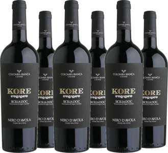 6er Vorteilspaket Nero d’Avola Sicilia DOC Kore