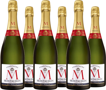 6er Vorteilspaket Champagne Montaudon Brut Reims - Champagne