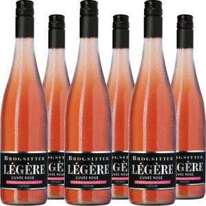 6er Vorteilspaket "Légère" - Cuvée Rosé entalkoholisierter Wein Brogsitter