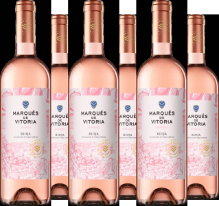 6er Vorteilspaket Marques de Vitoria Rosado