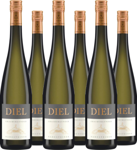 6er Vorteilspaket Nahesteiner Grauburgunder - VDP. Ortswei Nahe QbA trocken Weingut Schlossgut Diel