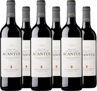 6er Vorteilspaket Acantus Roble Cabernet Sauvignon Tempranillo