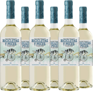 fww- Family owned wineries 6er Vorteilspaket Bicicletas y Peces Chardonnay