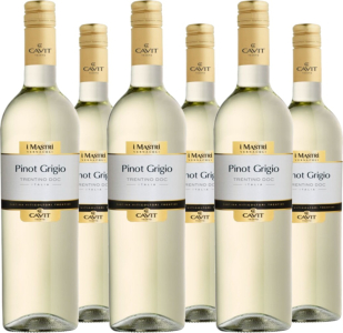 6er Vorteilspaket Pinot Grigio Trentino DOC Mastri Vernacoli