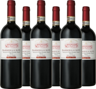 Bersano Cavalier Dario 6er Vorteilspaket Barbera dAsti Superiore DOCG