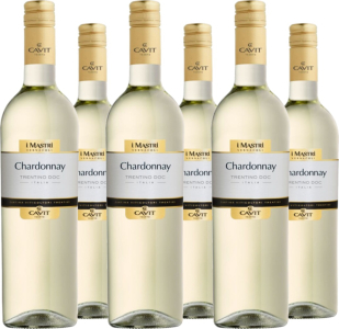 6er Vorteilspaket Chardonnay Trentino DOC Mastri Vernacoli