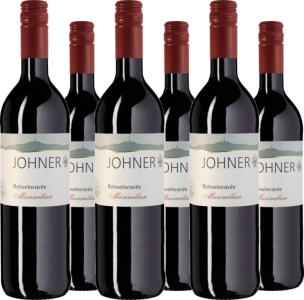 6er Vorteilspaket Maximilian - Rotweincuvée Barrique Badischer Landwein trocken