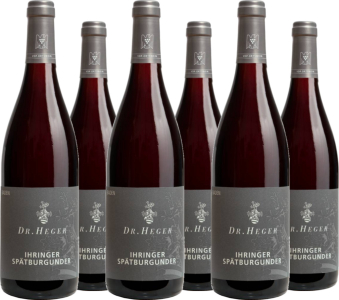 6er Vorteilspaket Ihringer Spätburgunder - VDP.Ortswein Baden QbA trocken Weingut Dr.Heger