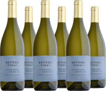 6er Vorteilspaket Chardonnay Trentino DOC Bottega Vinai