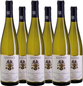 6er Vorteilspaket Chardonnay & Weissburgunder - VDP. Gutsw Pfalz QbA trocken