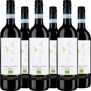 6er Vorteilspaket Nero d’Avola Sicilia DOC Colomba Bianca