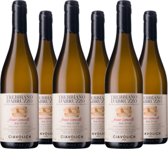 6er Vorteilspaket Trebbiano d´Abruzzo DOP Fosso Cancelli