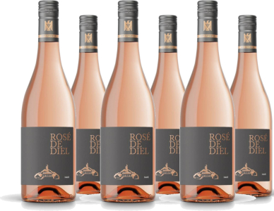 6er Vorteilspaket Rosé de Diel - Pinot Noir - VDP.Gutswein Nahe QbA trocken Weingut Schlossgut Diel