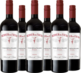 6er Vorteilspaket Negroamaro Puglia IGT Messer del Fauno